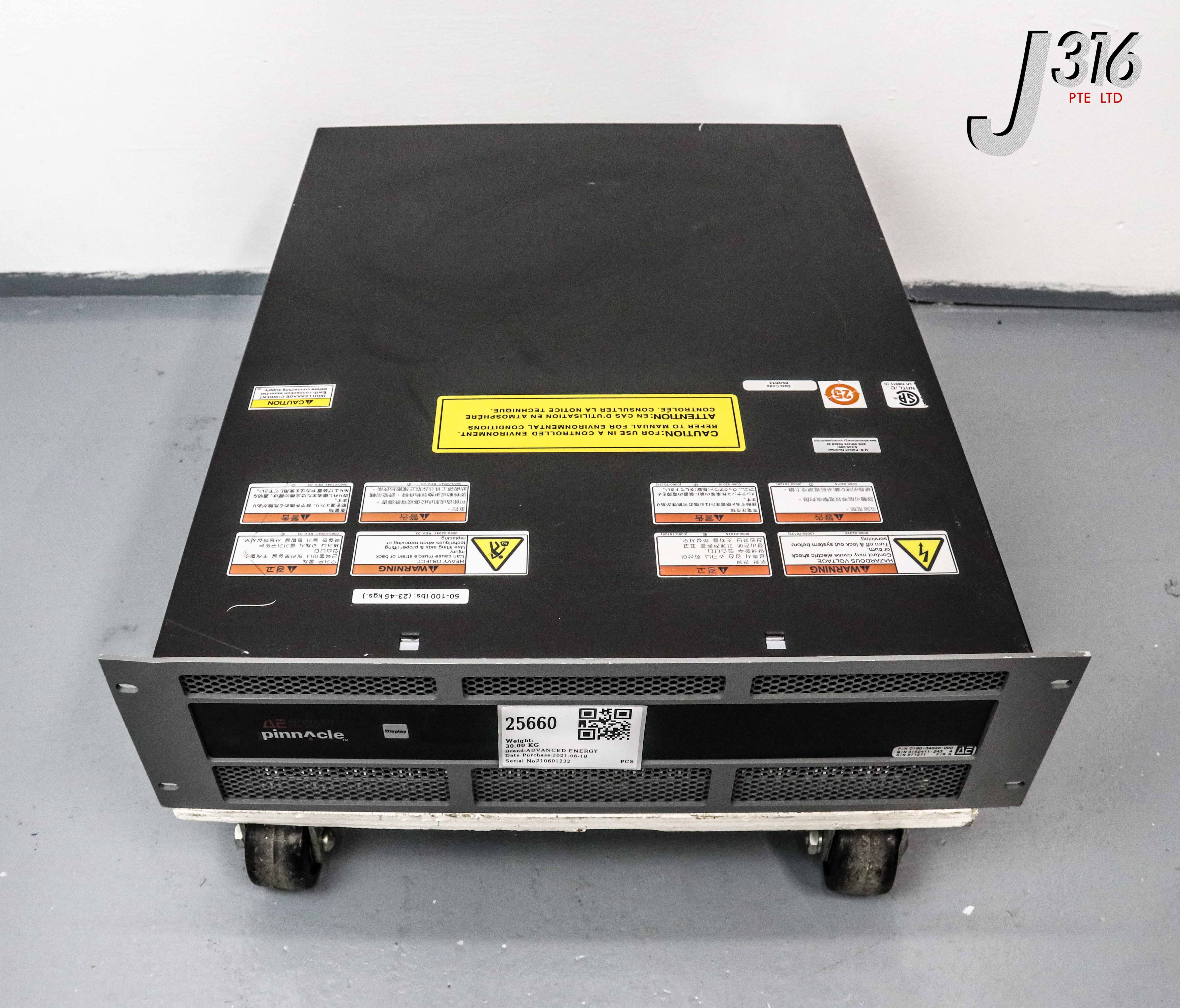 25660 ADVANCED ENERGY MDX PINNACLE GENERATOR, AMAT 0190-34646